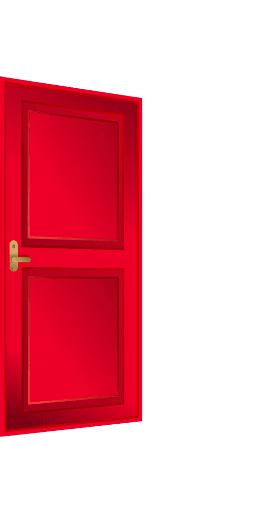 Closed door