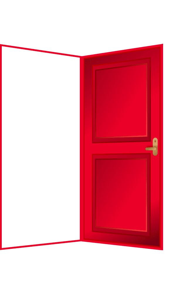 Open door